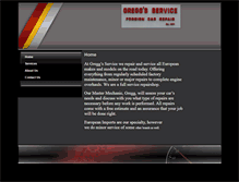 Tablet Screenshot of greggsautoservice.com